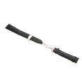 thumbnail image 4 of thinsony Leather Watch Band Butterfly Deployment Clasp Buckle Black 20mm, 4 of 8