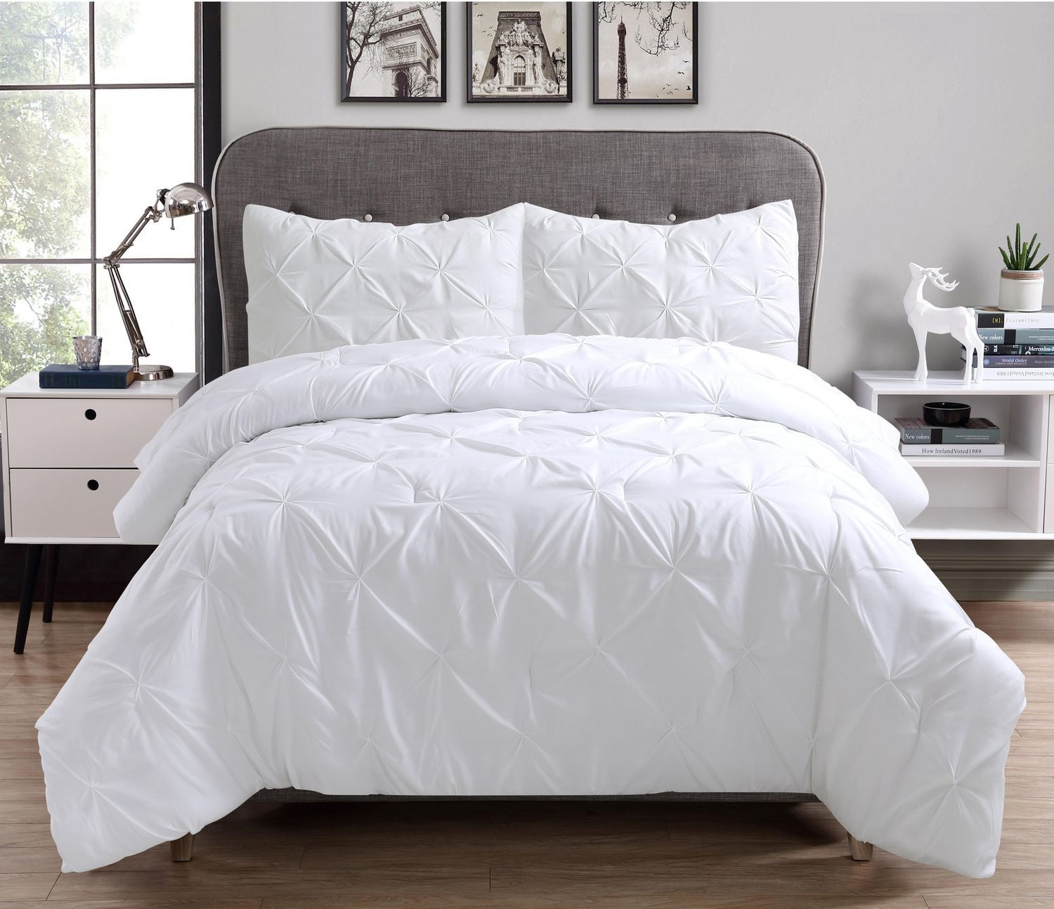 Swift Home Pintuck Comforter Set