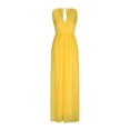 thumbnail image 4 of FcBaudy Robe Camis Sans Manches à Col en V, Robes d'Été pour Femmes, Robes pour Femmes Robe d'Été pour Femmes Nouvelle Grande Robe à Col en V de Couleur Unie Grande Robe Robe Femme, 4 of 8