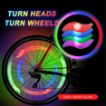 thumbnail image 4 of 10PCS Bicycle Spoke Light LED Neon Light Tire Flash Light Waterproof Bicycle Safety Warning Light Riding Accessories,10 * Bicycle Spoke Light, 4 of 8