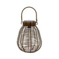 thumbnail image 2 of Solar Powered Outdoor Hanging Rattan Style Lamp for Garden Patio Villa Lighting, 2 of 7