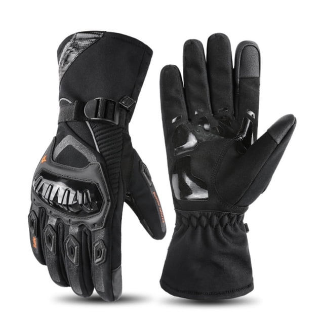 Ynlkorvg Gloves The Insulated Motorcycle Gloves 2025 New Motorcycle Gloves With Two Finger Touchscree Inter Riding Motorcycle Gloves For Women Men Stay