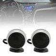 thumbnail image 1 of HiFi Tweeters, Easy Installation 2Pcs Car Tweeters Metallic Aluminium  For 2 Way System, 1 of 8