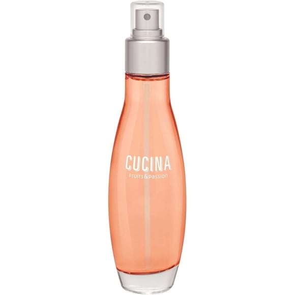 Fruits & Passion Cucina Bruine de Cuisine Parfumée à la Pêche et à la Mandarine 3,3 fl Oz