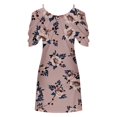 thumbnail image 4 of CHUANK Robes d'Été en Solde Femmes Décontractées Amples Formelles Imprimé Floral Robe de Plage Épaules Dénudées, 4 of 5