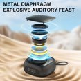 thumbnail image 3 of Portable Wireless Bluetooth Speaker Model A With 5.1 Bluetooth 10 Meter Range 4.3W Power 300 500Mah Battery Mini Audio Device For Outdoor Use A, 3 of 5