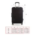thumbnail image 2 of Spandex Travel Luggage Cover Suitcase Protector Bag Fits 20-32 Inch Luggage Fit 22-24 inch, 2 of 5