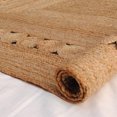 thumbnail image 4 of Handmade Braided Natural Pure Jute Area Rugs ,Home Décor Rugs Size 4 x 4 Feet Square ( 120 cm x 120 cm ), 4 of 4