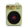 thumbnail image 1 of Portable Retro Bluetooth Speaker Atomic Record Player Stereo Speaker Support TF Card ,Easy to Install, 1 of 2