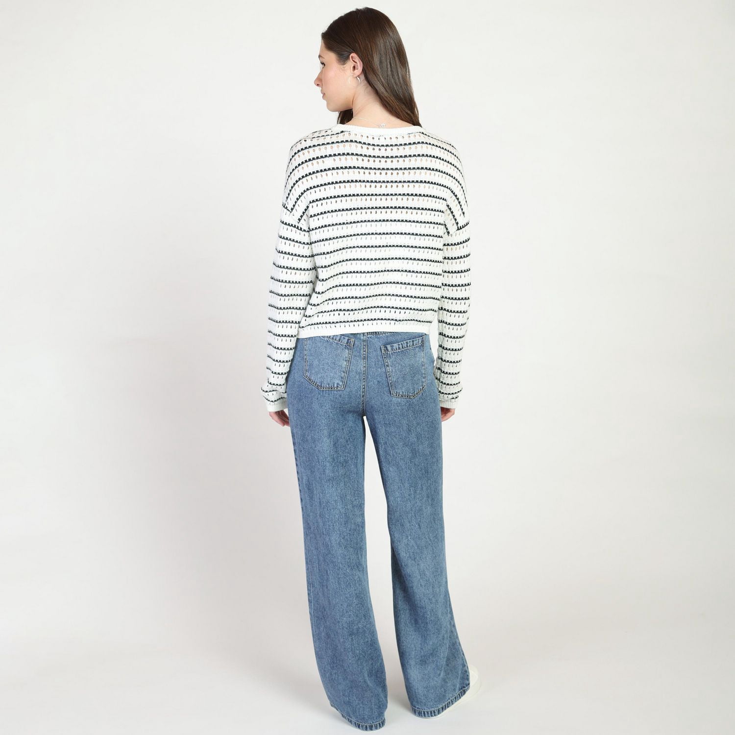 Bloom Girl Crew Neck Sweater