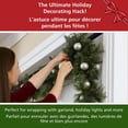 thumbnail image 2 of Mainstays Easy Up Adjustable Tension Shower Curtain Rod, No Tools Needed, 2 of 5