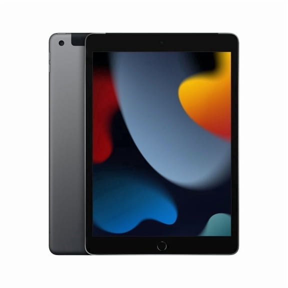 Restored Apple iPad 9 WiFi + Cellular Space Gray 64GB Excellent (Certified Refurbished)