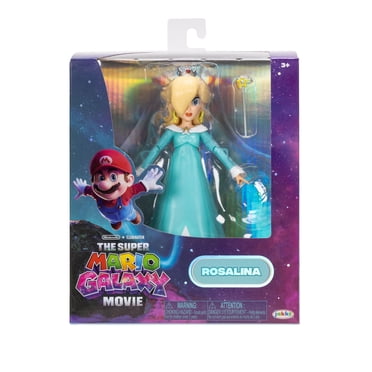 The Super Mario Galaxy Movie - 5” Figure Series – Rosalina Figure with Wand and Stand Accessories