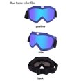 thumbnail image 2 of Zootealy Lunettes de Moto Tout-Terrain Anti-Vent Anti-Sable Lunettes de Protection 368 Cadre Rouge Lentille Colorée, 2 of 7