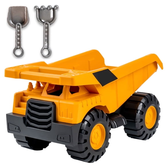 YOPTOP Truck Beach Model Toy Engineering Children'S Sliding Vehicle Large Dump Toy Education Plastic