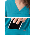 thumbnail image 4 of Adar Pro Scrubs For Women - Sweetheart V-Neck Scrub Top, 4 of 7