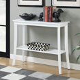 thumbnail image 2 of Convenience Concepts Designs2Go Baja Console Table in White Wood Finish, 2 of 6