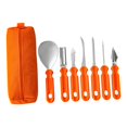 thumbnail image 3 of Abbracc Halloween Pumpkin Carving Tools Kitchen Carving Tool Set for Art Crafts Kids 7pcs, 3 of 9