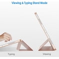 thumbnail image 4 of Supershield Case iPad Pro 11 Slim Stand Hard Back Shell Smart Cover for iPad Pro 11 Inch 4th Generation 2022 /3rd Generation 2021 /2nd Gen 2020  - Rose Gold, 4 of 5