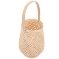 thumbnail image 1 of IFANLANDOR Lanterns for Candles Bamboo Candle Holders Lantern Decor with Light Brown Office Use 1Set, 1 of 5