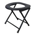 thumbnail image 1 of S SERENABLE Portable Camping Toilet Seat Bedside Commodes Multi-Uses for Adults Foldable, 1 of 9