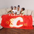thumbnail image 4 of NHL Calgary Flames Jumbo Blanket, 62" x 90", 4 of 5