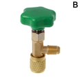 thumbnail image 1 of Pour R22 R134a R410A 1/4 SAE Valve de Robinet de Canette Universelle.'' N7S2, 1 of 7