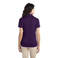 thumbnail image 4 of Port Authority Polo pour Femmes Silk Touch Performance TTG Violet Vif, 4 of 4