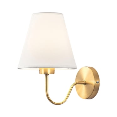 Modern Wall Lights Fixture E27 with Lampshade Sconce Lighting Decorative Lantern white