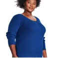 thumbnail image 4 of George Women's Plus Criss-Cross Back Sweater, 4 of 6