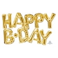 thumbnail image 1 of Anagram International Party Eh! Silver "Happy Birthday" Banner, 1 of 3