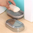thumbnail image 1 of Fridja Under Clearance 5$ Soap Box Macaron Color Bathroom Supplies Soap Box Home Essentials, 1 of 6