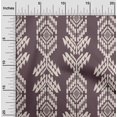 thumbnail image 2 of oneOone Cotton Cambric Wine Fabric Aztech Craft Projects Decor Fabric Printed By The Yard 56 Inch Wide, 2 of 4