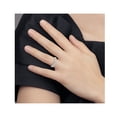 thumbnail image 2 of Ladies Milgrain Wedding Band Ring in Sterling Silver (4mm), 2 of 4