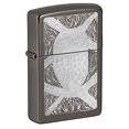 thumbnail image 2 of Zippo John Smith Gumbula Owl Design Black Ice Pocket Lighter, 2 of 10