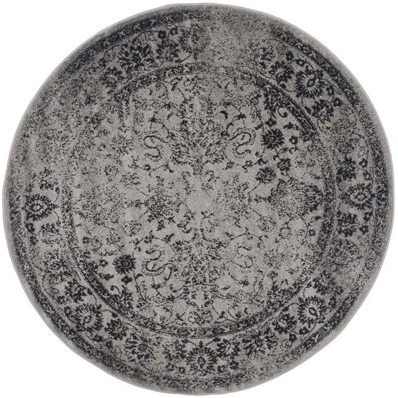Safavieh Adirondack Grey Area Rug - Round 6'