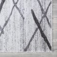 thumbnail image 4 of A2Z Salvador 9957 Fresh Fashion Striped Large Dining Room Area Rug Tapis Carpet, 4 of 6