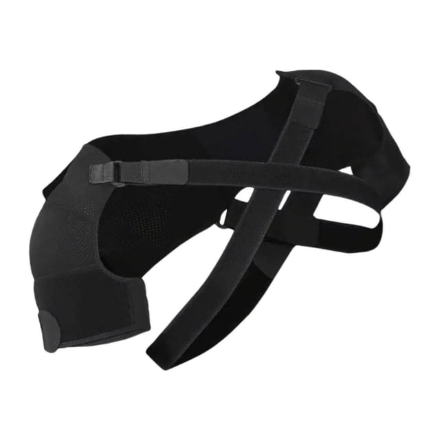 Double Shoulder Brace Protector Men & Women Shoulder Support Adjustable Bandage Chest Harness M