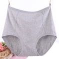 thumbnail image 1 of Culottes Taille Haute Anti-Fuite en Coton pour Femmes Grande Taille, 1 of 1