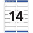 thumbnail image 4 of Avery White Rectangle Labels with Easy Peel Sure Feed, 1 ⅓" x 4" for Laser and Inkjet Printers - 5162, 4 of 8