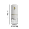 thumbnail image 3 of White Portable Coffee Grinder With Wireless Charging, Ceramic Burr Adjustable Grind Settings, Usb Rechargeable For Home & Travel, 3 of 7