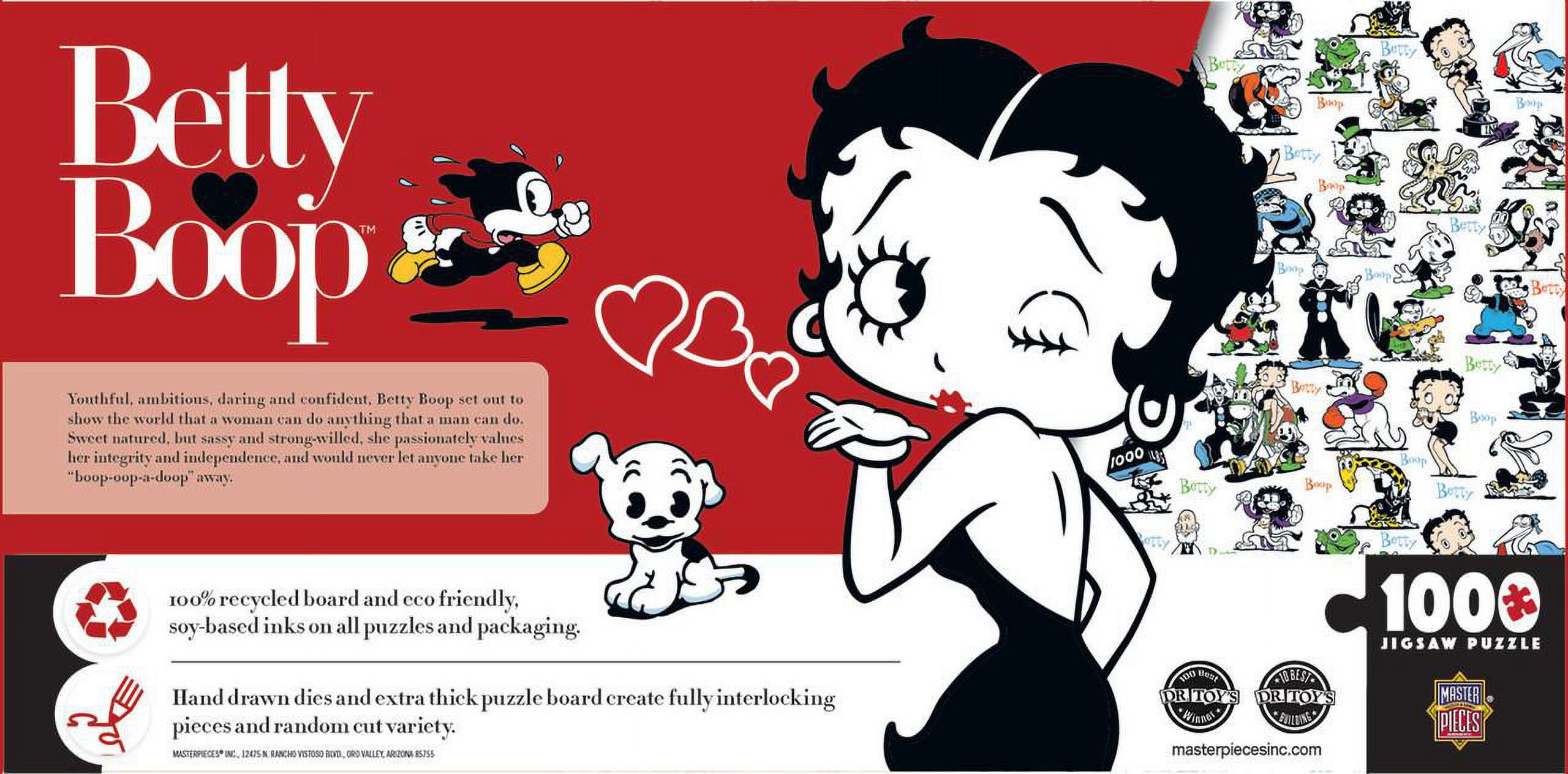 Masterpieces Puzzle Company Betty Boop Casse-Tête Panoramique De 1000 Pièces