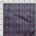 thumbnail image 3 of oneOone Cotton Poplin Brown Fabric Block Craft Projects Decor Fabric Printed By The Yard 42 Inch Wide-XZ, 3 of 5