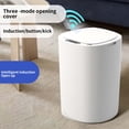 thumbnail image 4 of RKSTN Trash Can Trash Can with Automatic Lid Touchless Wireless Intelligent Induction Dustbin Portable Car Garbage Can Kitchen Gadgets, 4 of 7