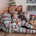 thumbnail image 1 of Pyjamas de Noël Assortis pour Famille Ensembles Automne et Hiver Décontracté Ample Manches Longues avec Col Rond Imprimé de Noël Pyjamas de Noël pour Enfants Taille Enfant:10-12 Ans, 1 of 8