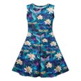 thumbnail image 4 of LOVZFMLL Robe à Capuche à Manches Longues à Col Rond pour Fille de 3 à 12 Ans, Mignonne avec Cerf de Noël, Vêtements pour Enfant, 4 of 7
