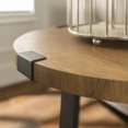 thumbnail image 3 of Manor Park Table d'appoint rustique - Béton foncé, 3 of 7