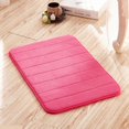 thumbnail image 5 of Soft Plush Bathroom Rug Non-slip Absorbent Soft Memory Foam Water Area Bath Carpet Bedroom Floor Shower Mat Rug, 5 of 5