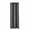 Black, variant on Birdeem Room Darkening Thermal Insulated Grommet Curtain Panel, 39 Inch Wide x 78 Inch Long, Polyester Window Treatment for Bedroom Living Room, Noise Reducing Light Blocking Drapes, Single Panel