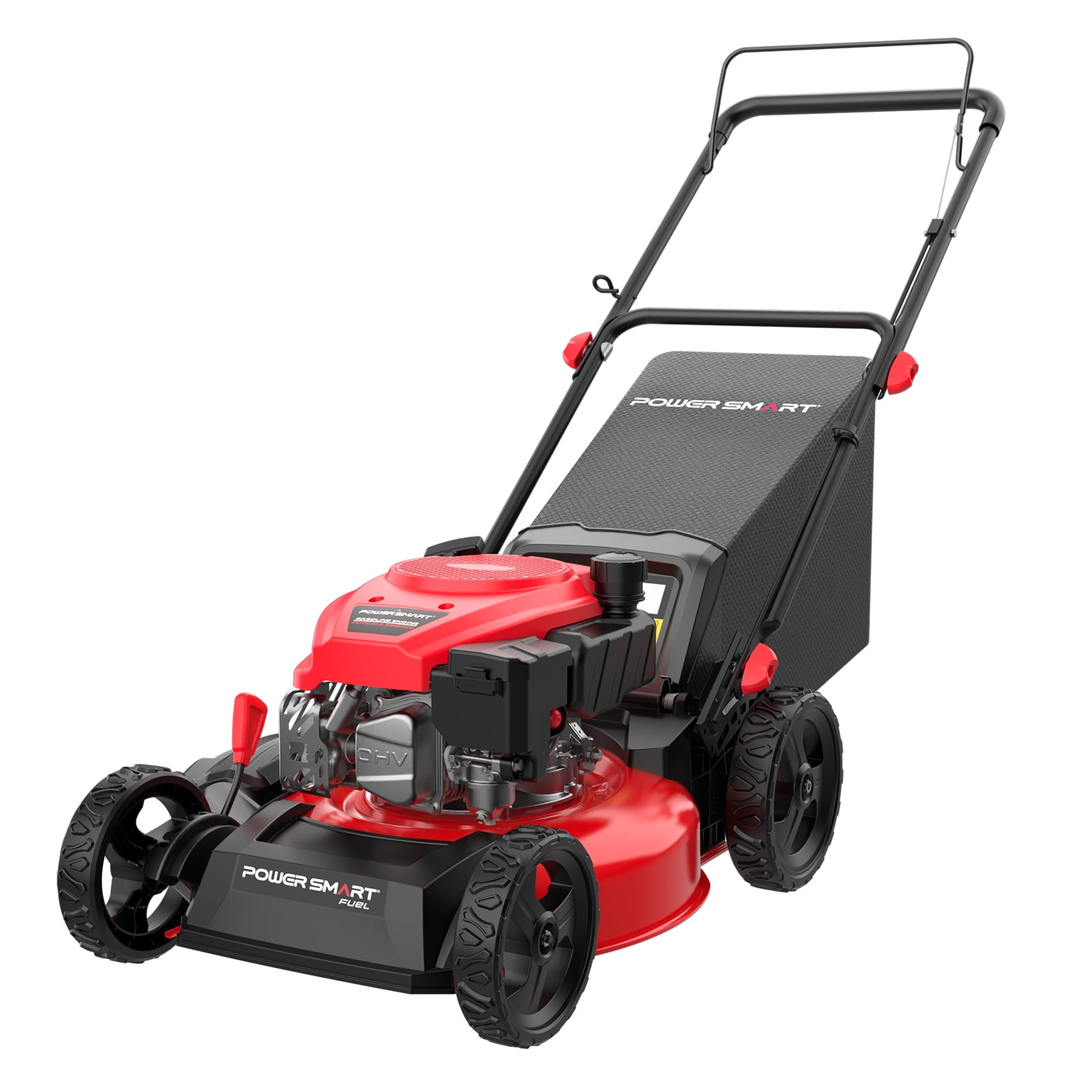PowerSmart 18-inch 3-in-1 Gas Powered Push Lawn Mower